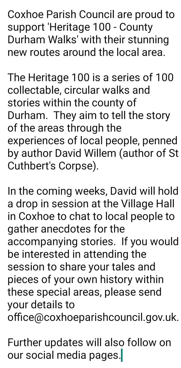 Coxhoe Parish Council (@CoxhoePCouncil) / Posts / X