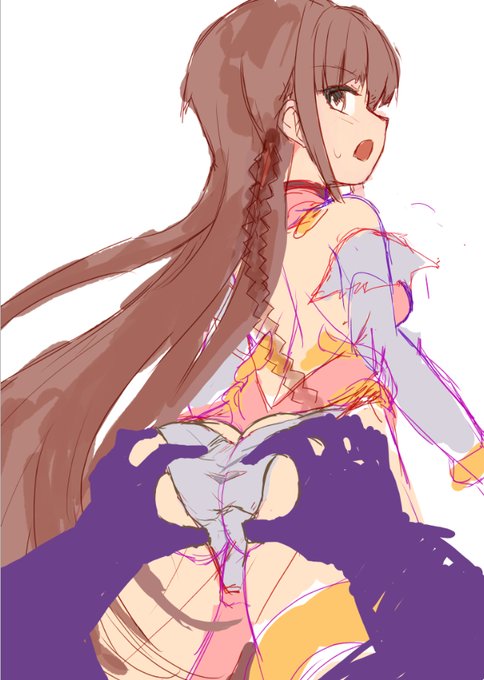 ラフ
コスのうしろのピラピラのところ
どうしようか悩む 