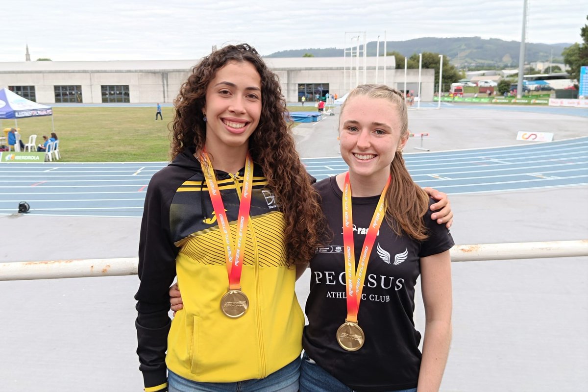 fatletismeib's tweet photo. Serrano i Weeks, campiones d'Espanya, lideren la nova generació juvenil a Gijón: https://t.co/xjfcnzozaG.
📸 @Diana_Athletic
@atletismoRFEA @esportsIB @Pegasus_A_C @SpeedclubIB @ICECalvia @turismeiesports @Consell_Eivissa #atletesfaib #masterfaib https://t.co/E8u0ChQKkL