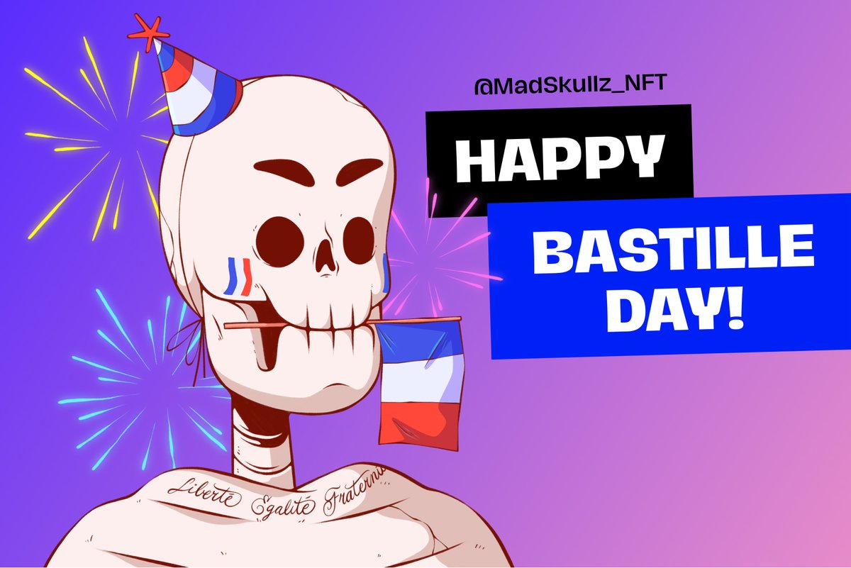 Happy Bastille Day to our French community! 

💙🤍❤️

#BastilleDay #BastilleDay2023
