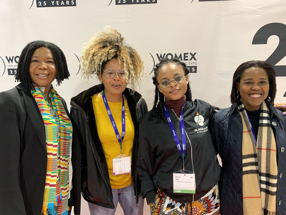 Memories of #WOMEX 2019 with ⁦@LilaIkeJa⁩ ⁦@Sparkiebaby⁩ ⁦@JACAPJAMAICA⁩ #Jamaica #music #Jamaicanmusic