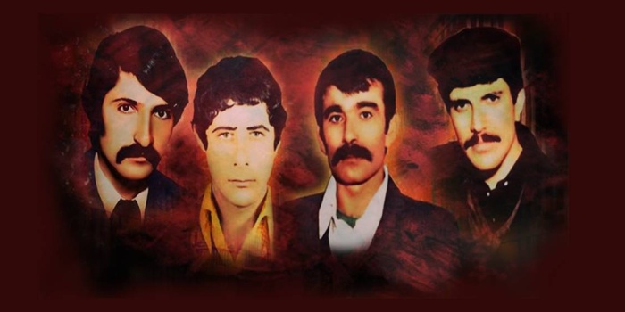 DursunA66065686's tweet photo. 14 Temmuz; Sömürgeci Türk vahşetine karşı
Bağımsızlık-demokratik, birleşik Kürdistan için
direnen ve destan yaratanların direnişi
Sizin bu ruhunuza hayranım
M. Hayri Durmuş-Kemal Pir- Akif Yılmaz-Ali çiçek
#Berxwedana14Tîrmehê https://t.co/csdpL1ABju