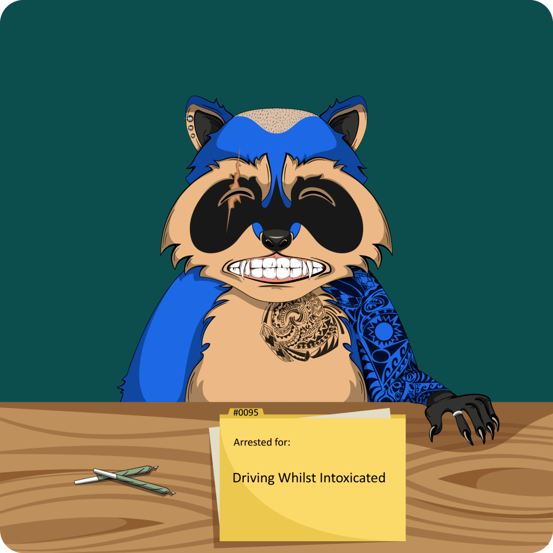 The main problem with him is that he can't even remember a time that he wasn't intoxicated. 
His first time was at the age of 13 and he never stopped smoking grass. 🌱
#PFP #RIC #NFTs