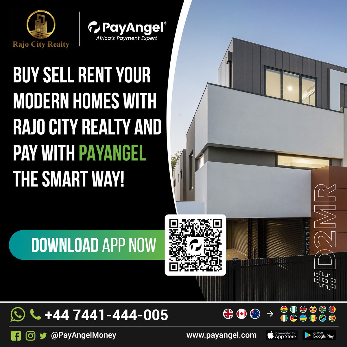 rajocitygh's tweet photo. Exciting News! Doing business with us just got easier and cheaper. Visiting Ghana for the first time, connect with us now. #RealEstate  #accra https://t.co/kLVCkM3lNS