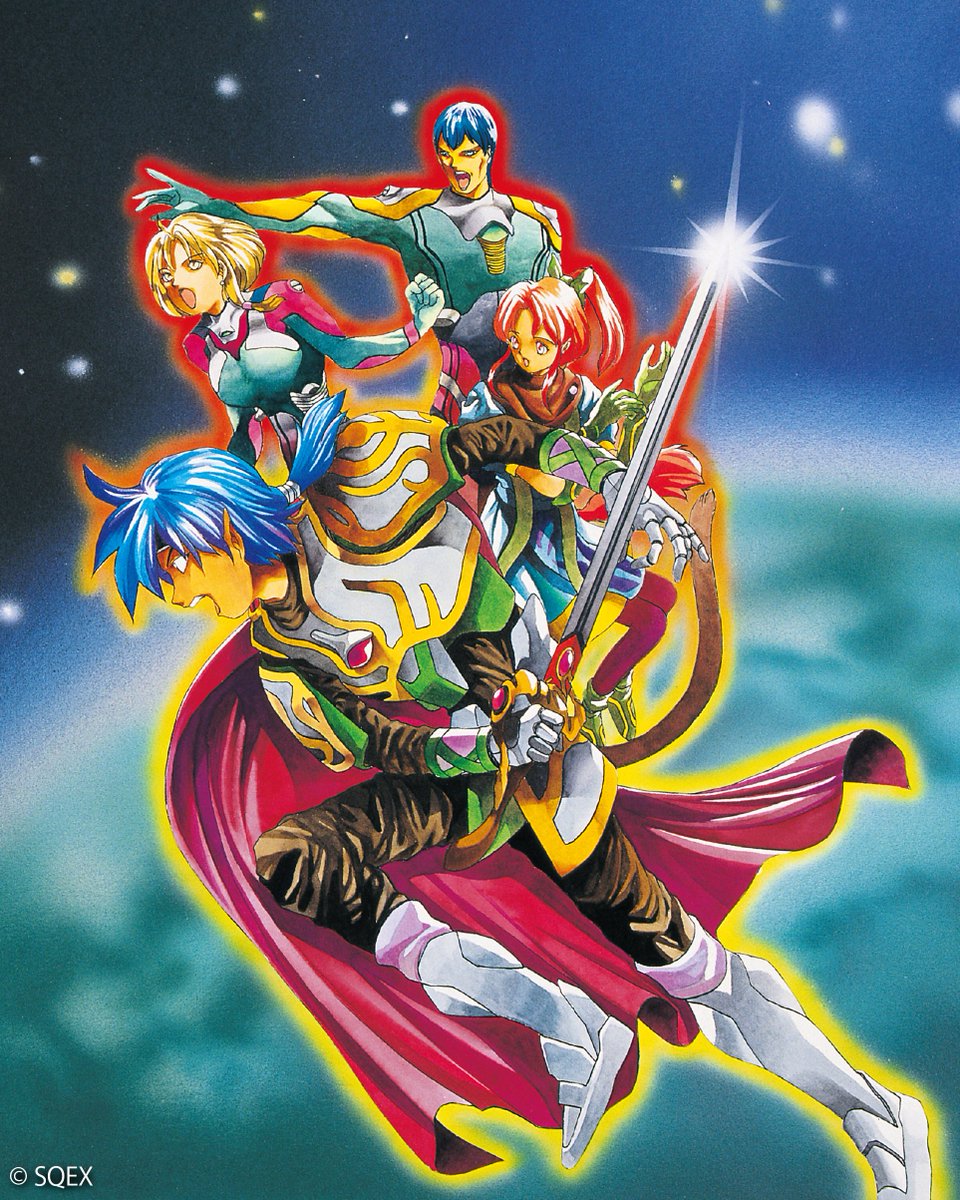 StarOcean's tweet photo. 27 years ago today, the #StarOcean series took flight with the launch of its first game! 🚀

Thank you for joining us on unforgettable adventures across the stars ever since. ✨ https://t.co/RNEo9TqD0K
