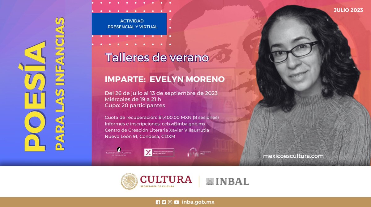 bellasartesinba's tweet photo. ¿Te gusta escribir, pero no sabes por dónde empezar? ✍️

Conoce los talleres de verano que la @literaturainba tiene para ti. 👇

¡No lo pienses más e inscríbete! 😉 https://t.co/UM8lzWvI6A