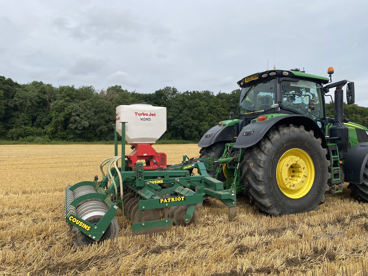 Is Carlsberg did drilling set-ups… OSR going in with plenty of moisture.