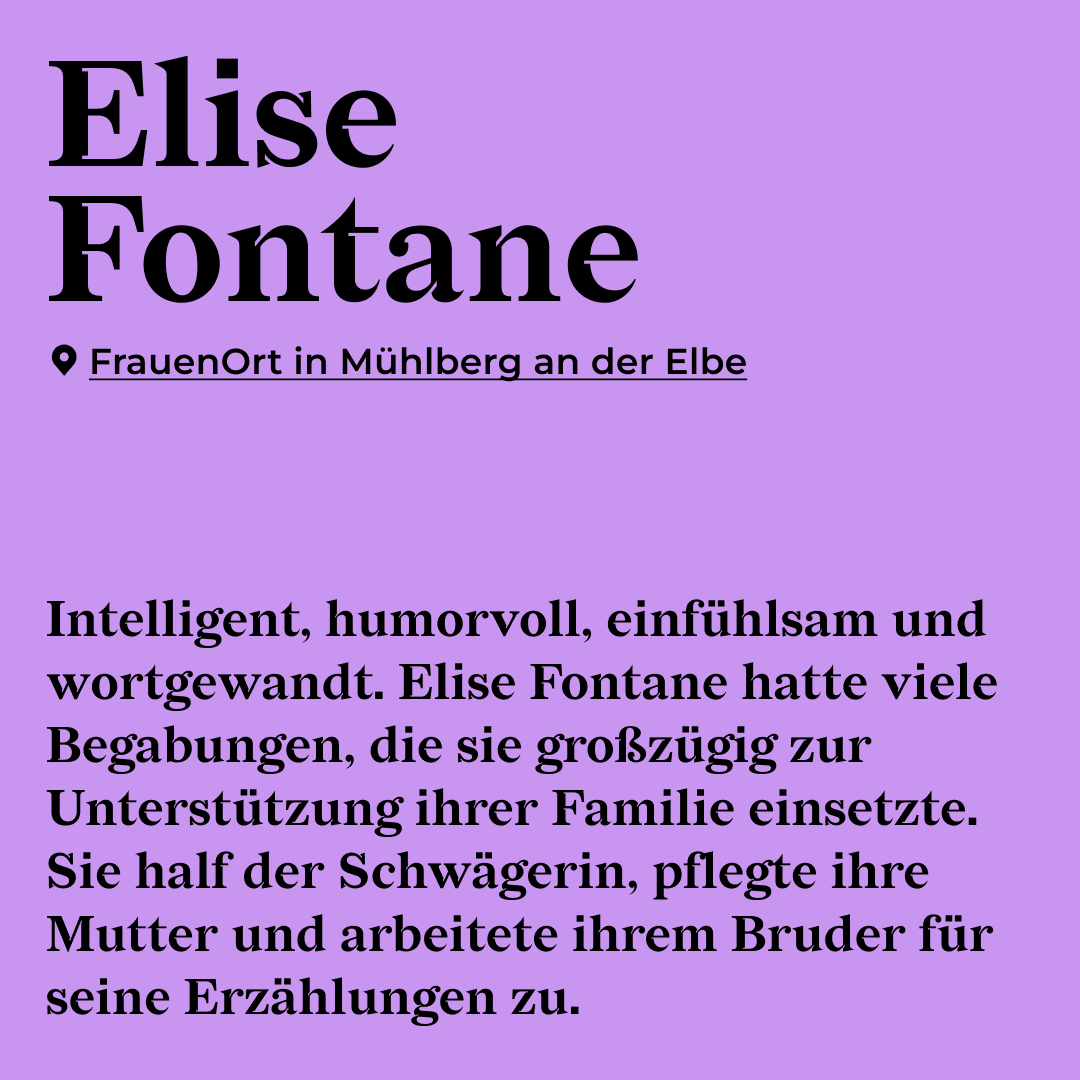 FPR_Brandenburg's tweet photo. #FrauenOrteFreitag - heute vor 100 Jahren starb #EliseFontane Wir begeben uns auf Spurensuche. Weiterlesen? Hier entlang: https://t.co/dm8ryUMaFD #Herstory #Fontane https://t.co/rT50kWsvBh