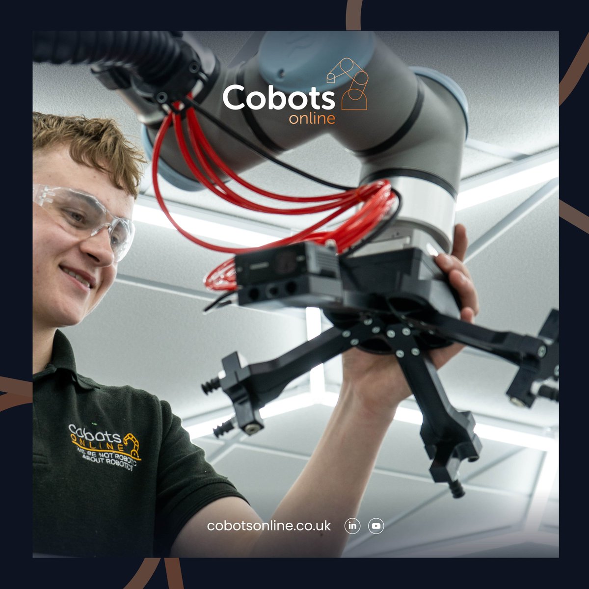 CobotsOnline's tweet image. At @CobotsOnline, we understand that new technologies can be intimidating, especially when implementing automation for the first time.

Whether you’re looking to automate #MachineTending, #Welding, polishing, sanding...whatever it may be, get in touch to discuss your requirements
