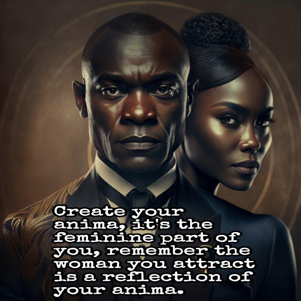 alfredkaizirege's tweet image. The anima is your feminine part, your emotional part, find creative ways to control this part of you so when a woman steps into your life she does not find it chaotic, &amp;amp; she will know exactly how to act.
#innergame.