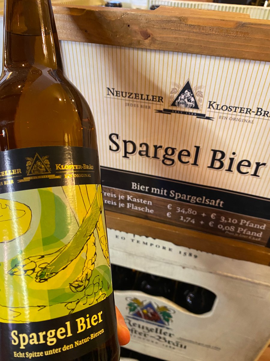 broderly's tweet photo. Delights of German culture: beer with asparagus juice https://t.co/k4rbbe2kpN