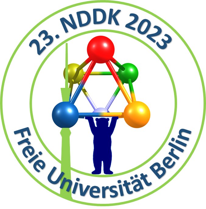 The 23. NDDK is going to be taking place in Berlin on the 5./6. Oktober.  Abstract submission and Registration are open now! bcp.fu-berlin.de/chemie/chemie/…
