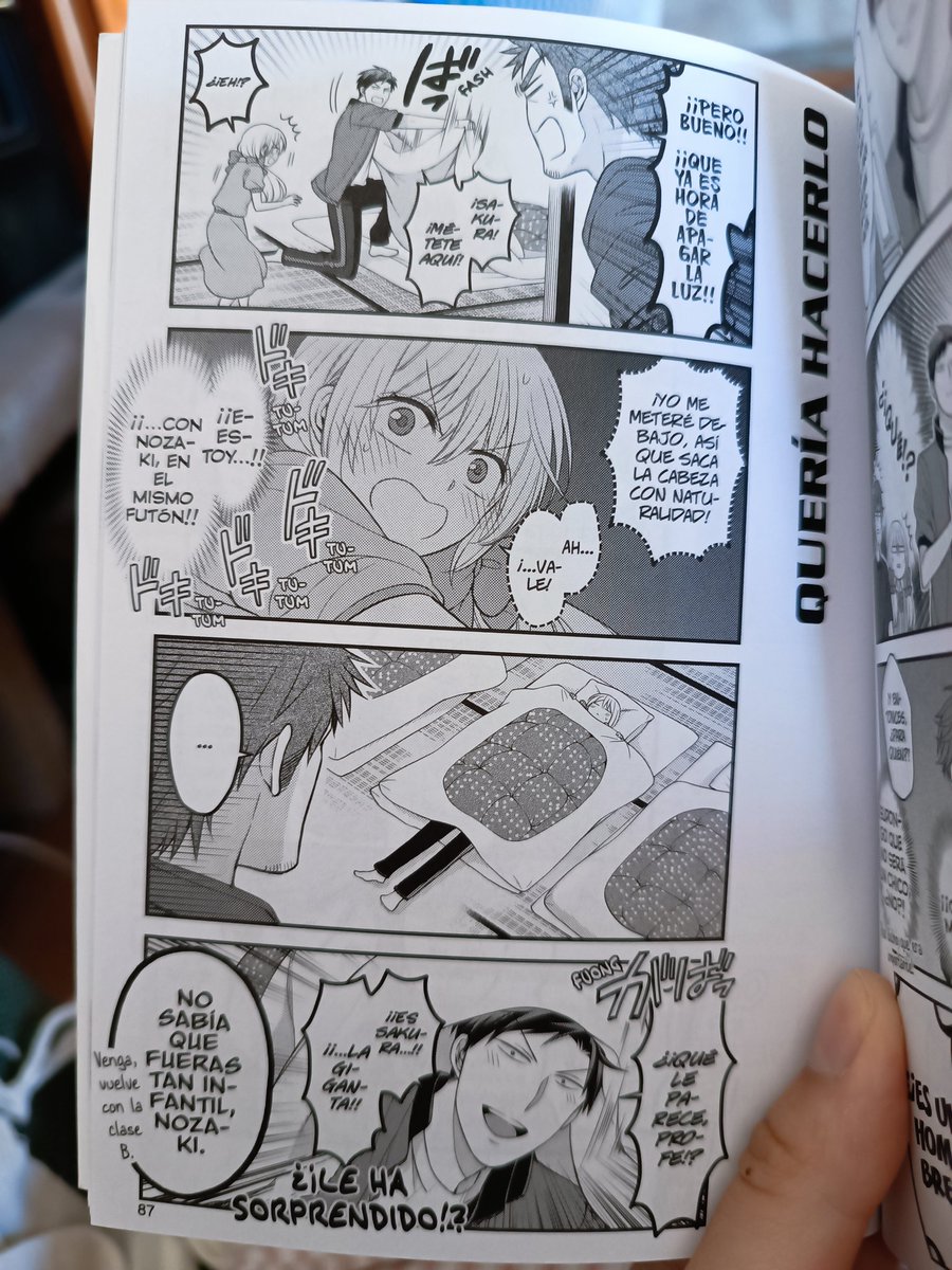 Implorando once again que leáis Nozaki. El anime está bien, pero el manga son risas aseguradas sin fin, lol, los amo 😭✨