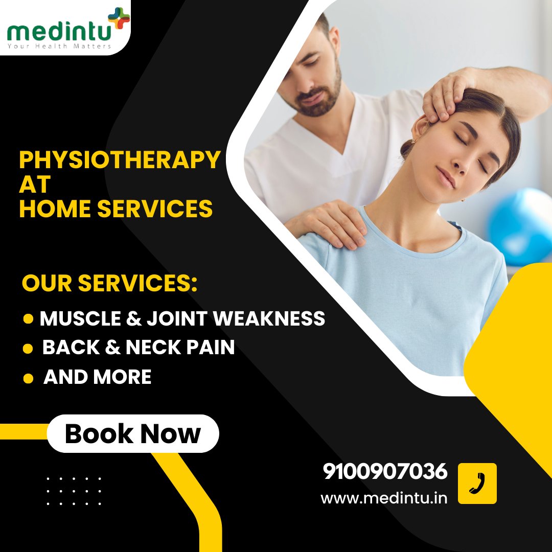 physiotherapy at home offers a compassionate and personalized approach to healthcare, bringing the expertise of dedicated professionals to the doorstep of those in need.
medintu.in/physiotherapy-…
#physio #physiotherapyathome #doctor #HealthForAll