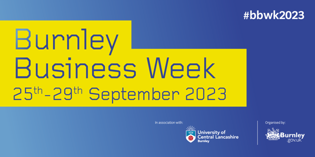 The much-anticipated Burnley Business Week is back for 2023 and is bigger than ever! From Mon 25 Sept to Fri 29 Sept, dozens of businesses in the borough will come together to discuss hot topics, share best practice and make new connections. burnley.co.uk/business-week/ #BBWK2023