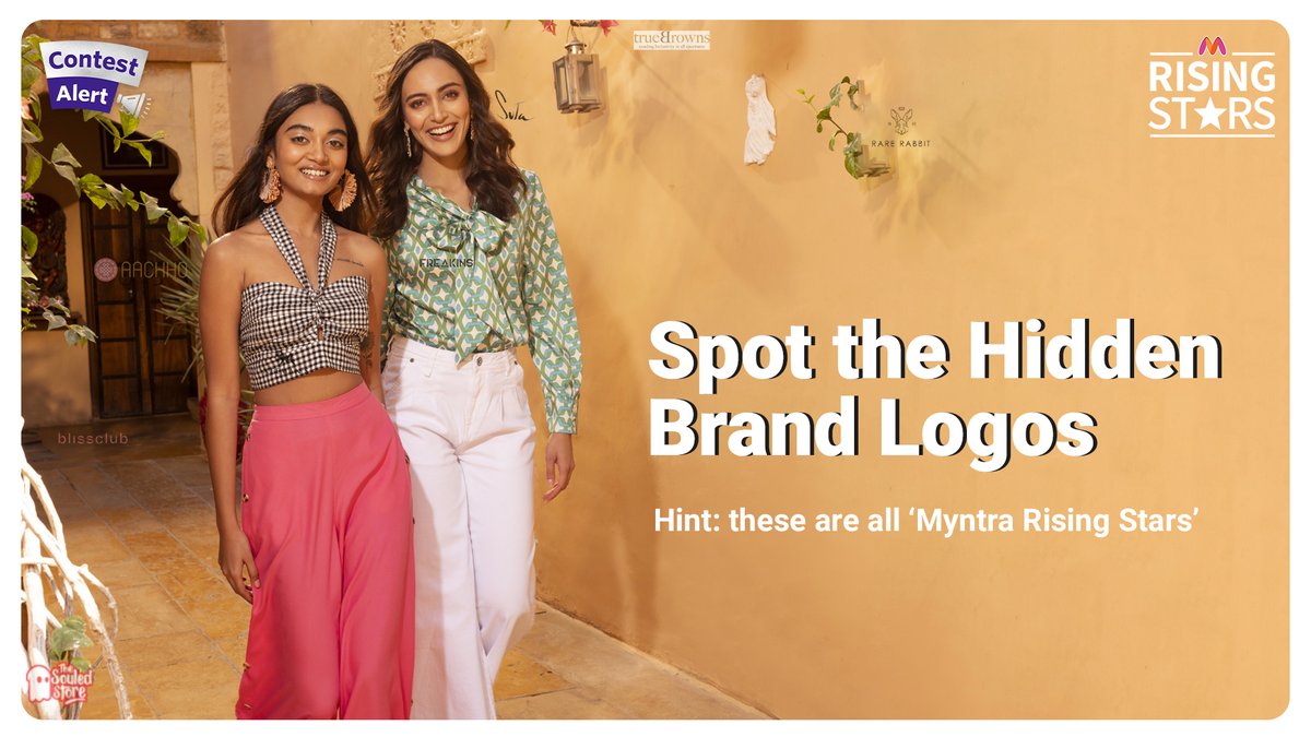 This might as well qualify for an eye test fam 😉 Comment all the hidden brand logos you spot & 1 lucky winner stands a chance to WIN the Myntra Gift Voucher of Rs. 10K! Use #MyntraRisingStars + follow @myntra to qualify Hint: All brands are ⭐️ Myntra Rising Stars ⭐️ #Contest