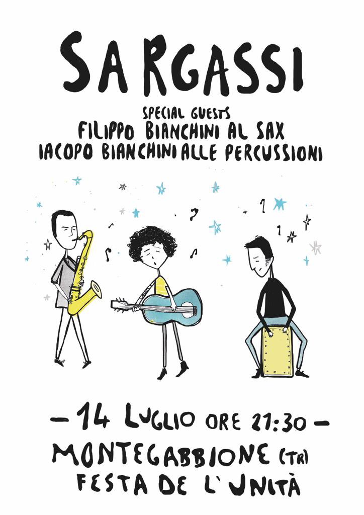 - Ci saranno altri musicisti con te?
- Chi lo sax? Nessuno vuol suonare con un cajon come me.
<a href="/GMartelloni/">Gabriele Martelloni</a>