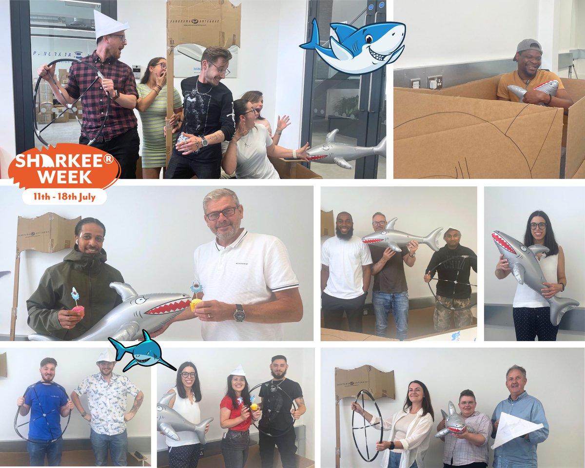 panorama_ants's tweet image. For Day 4 of #Sharkeeweek2023, we challenged our team to strike a pose with our new Shark Friend 🦈

Which pose is your favourite? #makingtheconnection