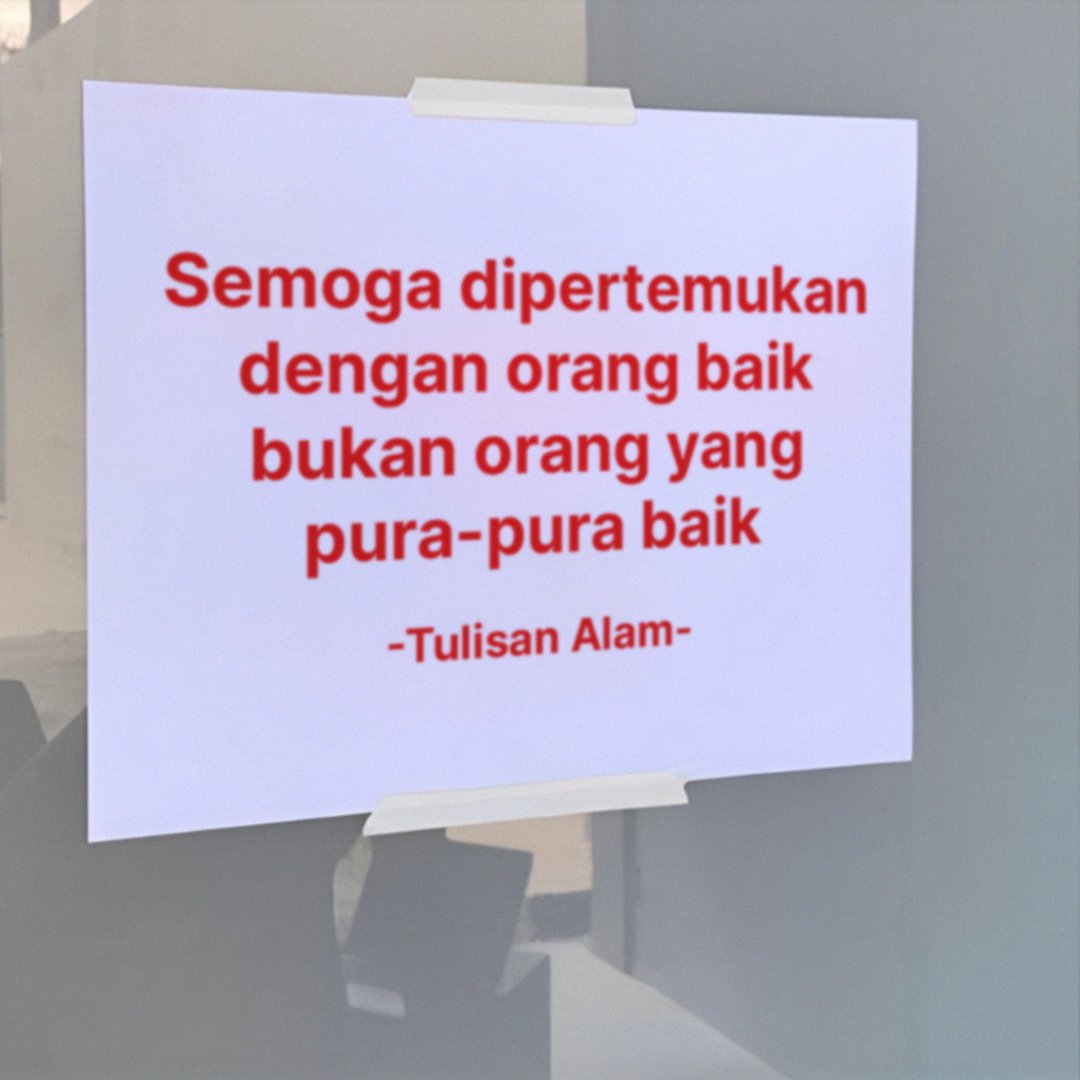 Tulisan Alam tweet media