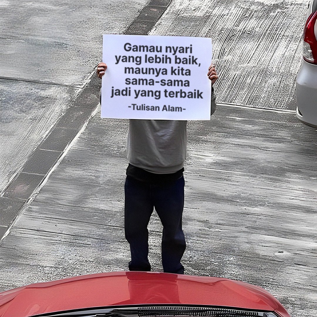 Tulisan Alam tweet media
