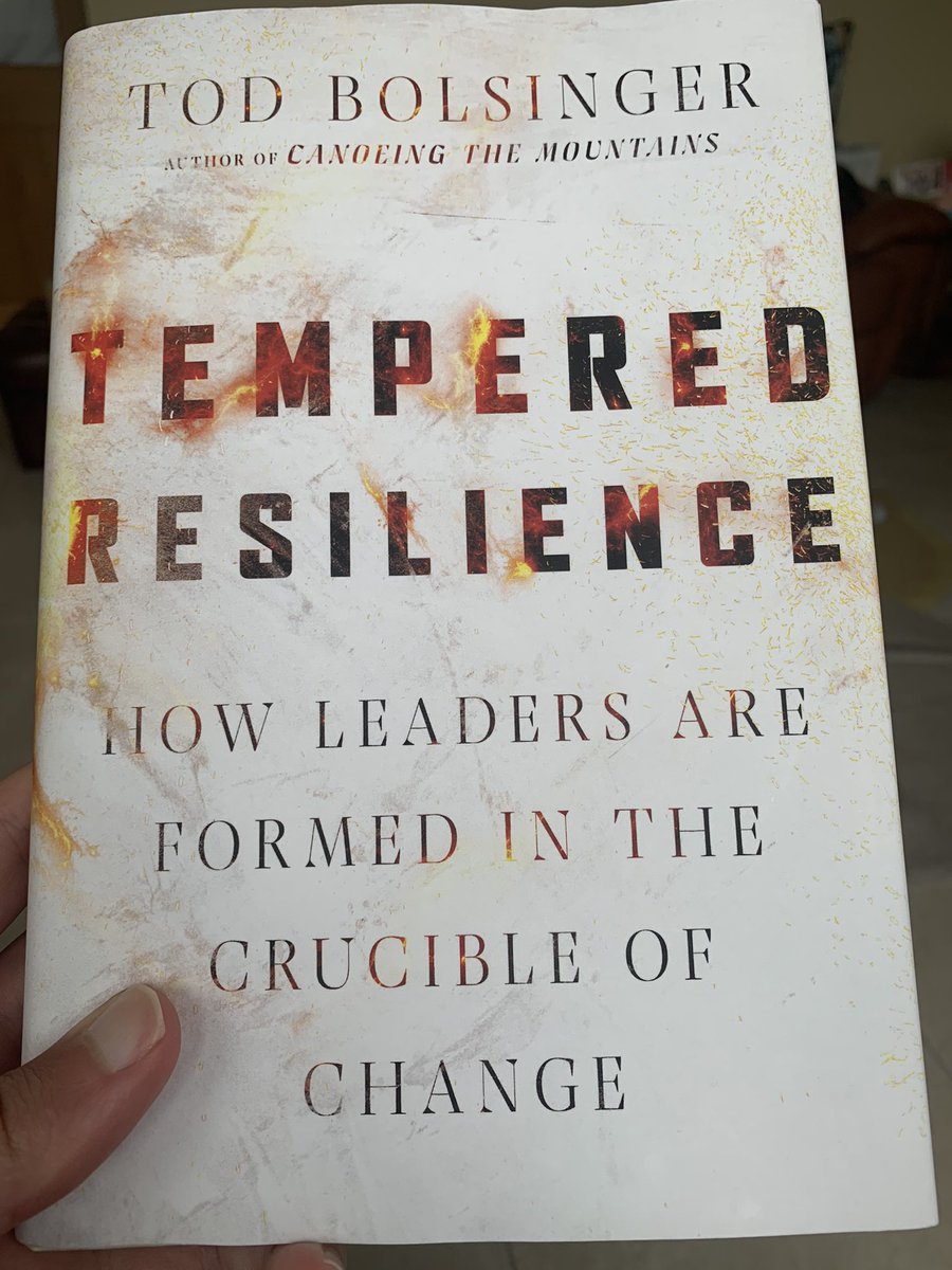 Probably the best book I’ve read in the past year. Thank you <a href="/todbol/">Tod Bolsinger</a>