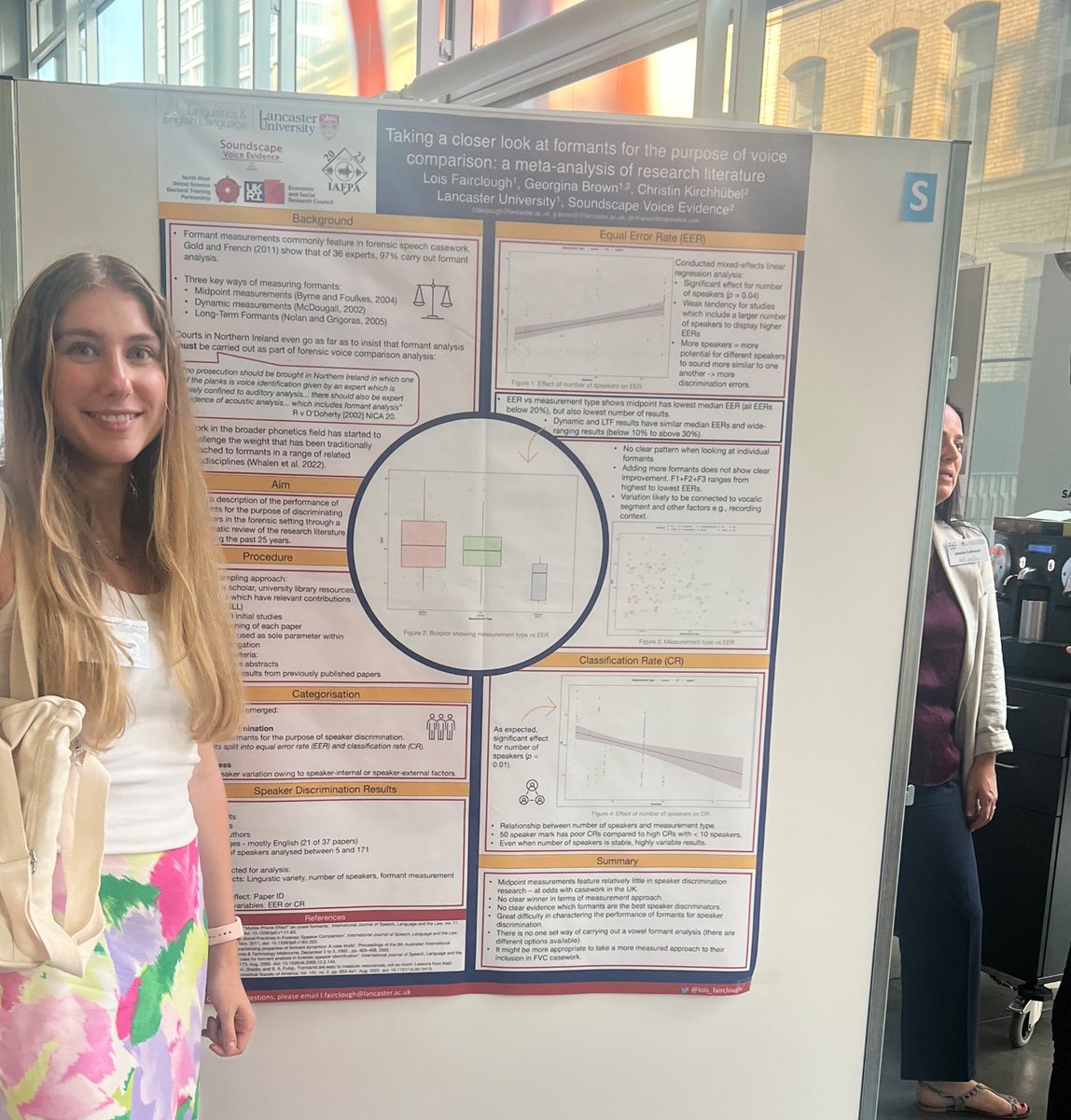 That’s a wrap <a href="/iafpa2023/">IAFPA 2023</a>! Always great to meet up with all of the wonderful people that make this research even more fun. Huge shout out to the organising committee for a conference filled with talks, workshops, special sessions, and a packed social schedule! 🌟🎉