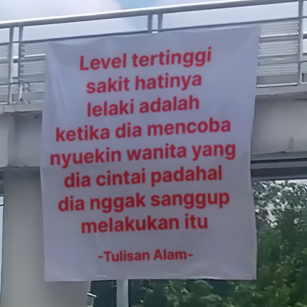 Tulisan Alam tweet media