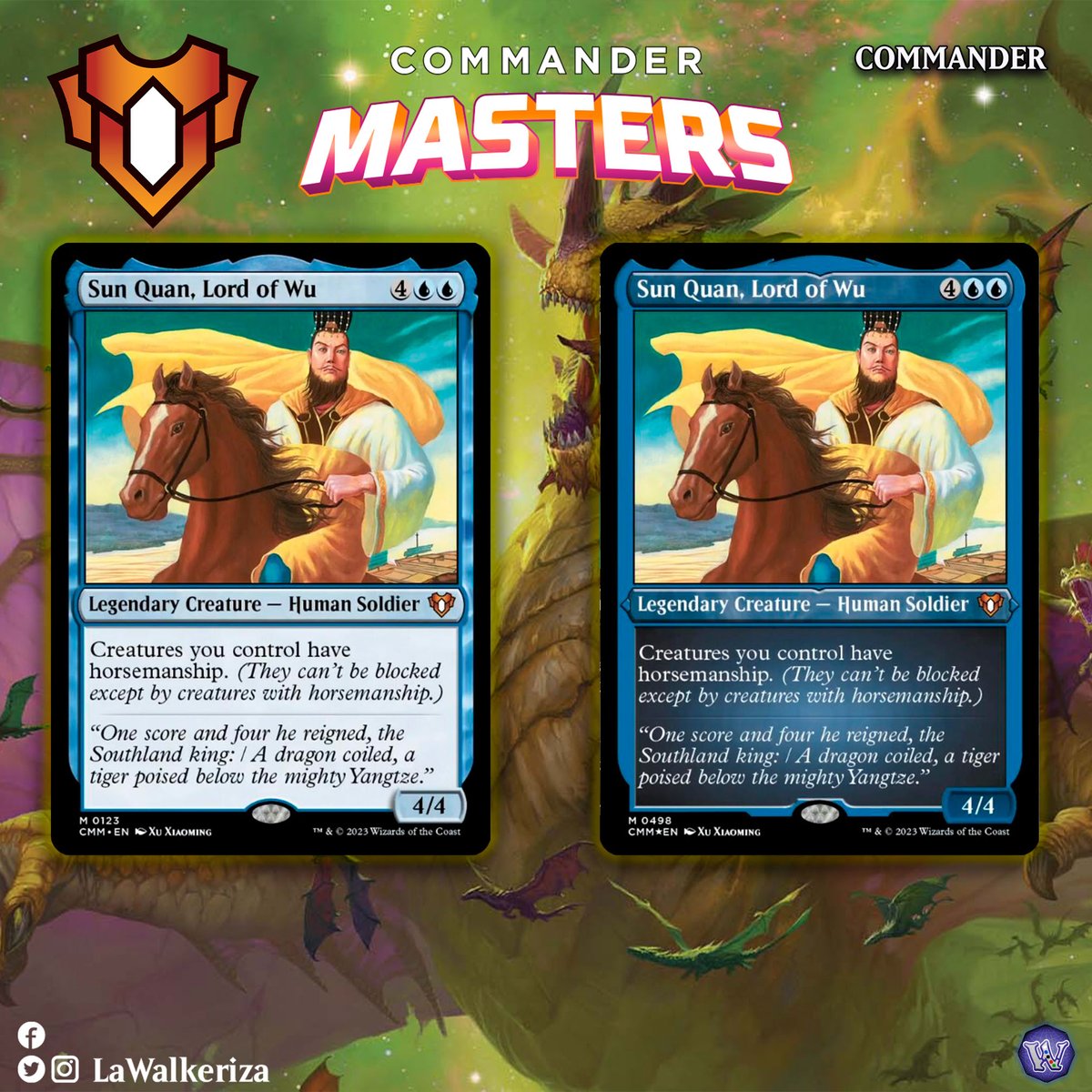 LWalkeriza's tweet photo. #LaWalkeriza
#MTGHispano #MTGCMaster #MTGspoilers #MTG #MagicTheGathering #mtgcommunity
#MTGcommander #Avacyn #Razaketh https://t.co/fW58M2p0jA