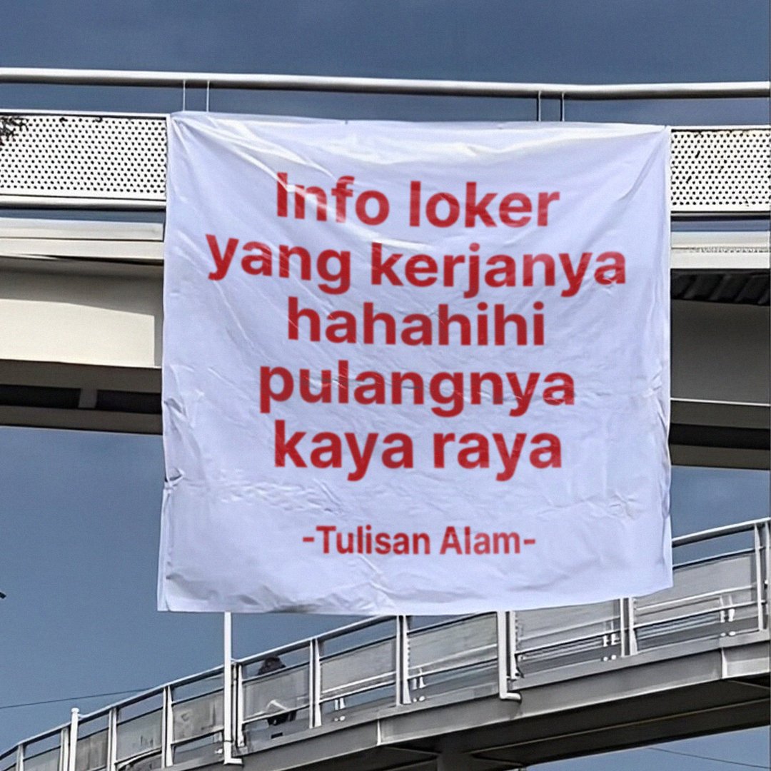 Tulisan Alam tweet media
