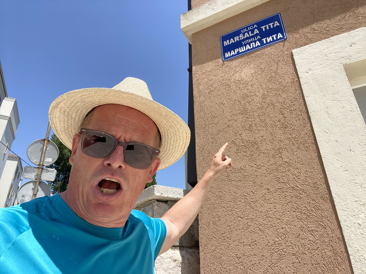 GunterFehlinger's tweet photo. I call Montenegro to remove all #Tito and Partisan and Yugoslavia street names #Yugoslavia was a unlawful socialist terror regime that occupied Montenegro 🇲🇪 1918 to 2006 
Stop 🛑 admiring Socialist dictatorship! https://t.co/rOghVzsxIa