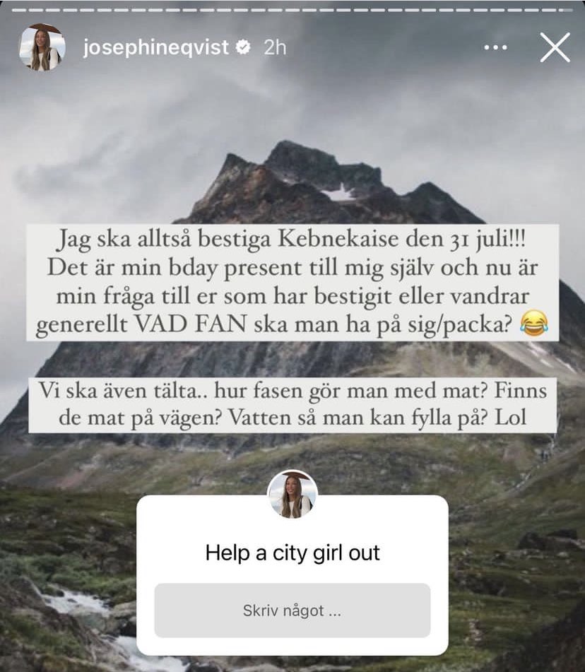 becsjohansson's tweet photo. ”Finns de mat på vägen?”
Alltså för i helvete https://t.co/JLamZvFvue