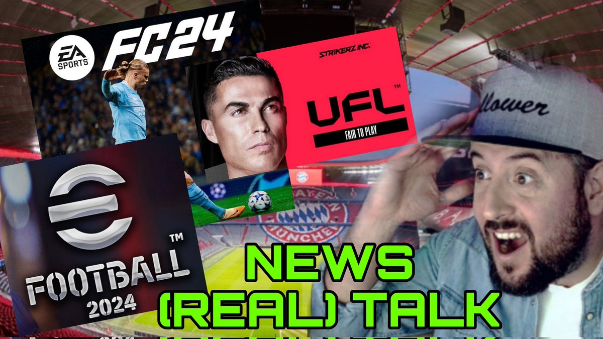 Endlich wieder ein YouTube Video! 😉
Leider hatte ich Mic Probleme, ich hoffe Ihr verzeiht es mir und lasst trotzdem ein LIKE 👍 da!
(werde ich fixen)
➡️ Zum Video ➡️
 youtu.be/u6Vn7Ow3Xg4
#eFootball2023 #eFootball2024 #EASportsFC24 #ufl #uflgame
#YouTube