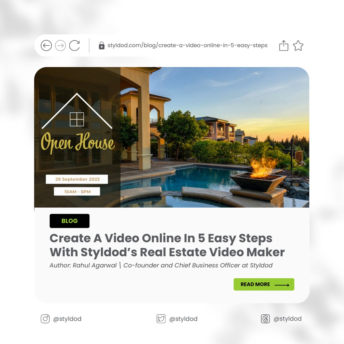 styldod's tweet photo. Did you know? Video posts have the power to convert leads 80% faster than any other marketing asset.

#videomarketing #leadconversion #engagingcontent #marketingpowerhouse #realestatemarketing #realestatemarketingtips #marketingtips

https://t.co/rvtjcy74EU https://t.co/VOD2JxYRyK