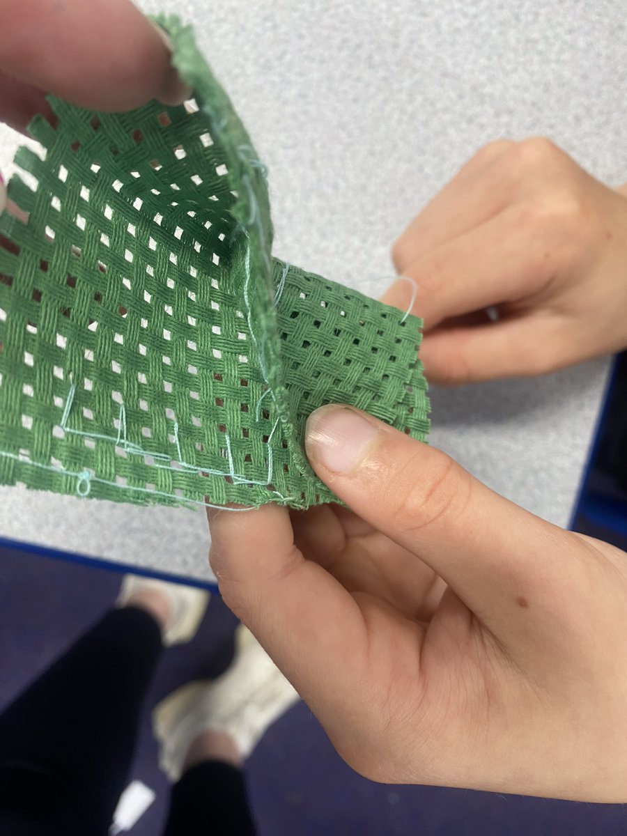 Sewing practise in Year 4 today! 🪡