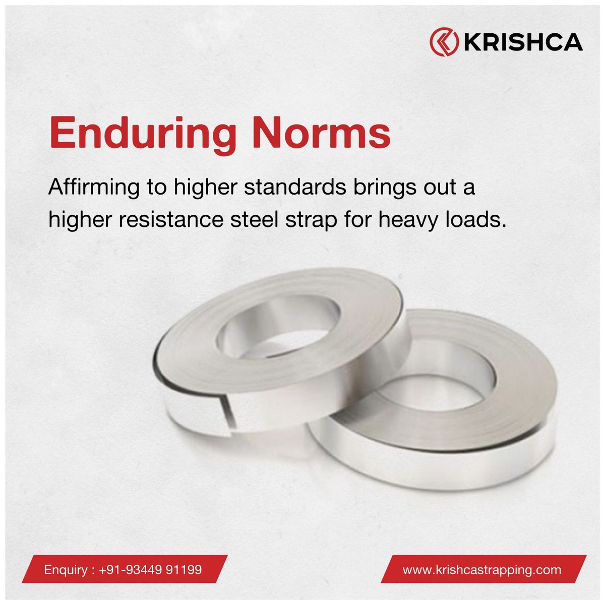 Krishcastrapps's tweet photo. The steel strapping solution provided by us meets the international standards. This is to make sure that we are on par with international steel companies.
.
.
.
.
#krishcastrappings #steelstrapping #strappingmachine #strappingtools #strapping https://t.co/1uMhGhvbyR