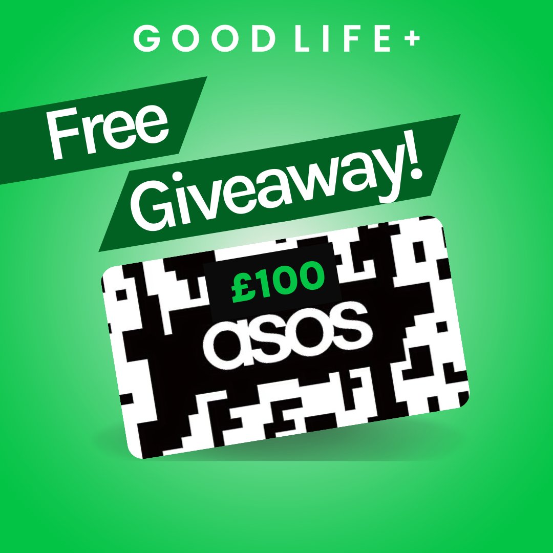 GoodLifePlusUK's tweet photo. ❗𝐀𝐍𝐎𝐓𝐇𝐄𝐑 𝐅𝐑𝐄𝐄 𝐆𝐈𝐕𝐄𝐀𝐖𝐀𝐘❗️

Win a £100 Asos Voucher FOR FREE❗️

All you have to do is Like 👍🏻, Retweet🗣️, Follow Us 👥 and Comment what you'd spend the £100 on.

Winner chosen LIVE  on Friday 21st July! 🤩

Don't forget you can enter our Jaguar F-type or Ford Mustang GIVEAWAY HERE👇🏻
https://t.co/M0QSiXaY1w