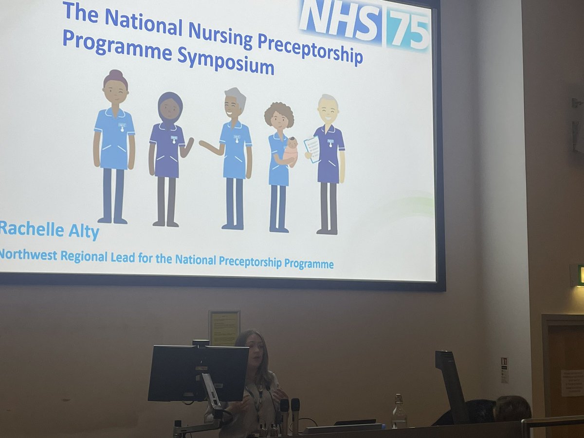 A fascinating and inspiring programme delivered by @rachelle_alty highlighting the value of preceptorship. #qualitymark. @suzeburton @Samanth84763110 @WeAreBCHFT @YvonneBall38