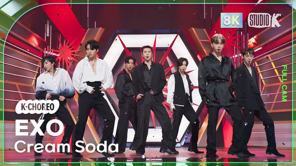 [🖥/#K_Choreo8K]
8K Full 직캠을 지금 바로 확인하세요!

230714 #엑소 (#EXO) - 'Cream Soda'

▶︎ youtu.be/j-tW1JkhZVI

#뮤직뱅크 #StudioK #8K #8K풀직캠
#직캠 #직캠8K #뮤뱅직캠 #뮤뱅8K #뮤뱅
<a href="/weareoneEXO/">EXO</a>