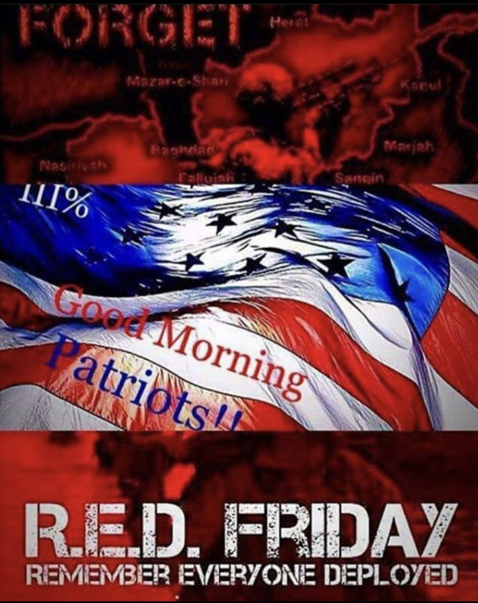 Nikki2APewpew's tweet image. Don’t forget to wear your RED, in support of our troops! ❤️🇺🇸
#UntilTheyAllComeHome #RedFriday #3Per #3%
#GodBlessOurTroops