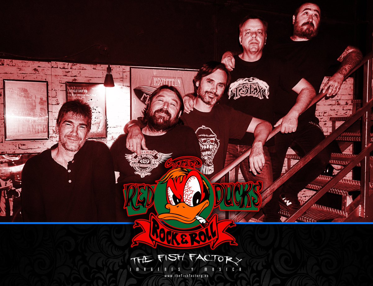 Es un placer enorme por nuestra parte anunciaros el fichaje de la banda Toledana THE RED DUCKS  por parte de The Fish Factory.
The Red Ducks tendrán nuevo trabajo en la calle en los próximos meses.
Agradecer de corazón a toda la banda, por las ganas de pertenecer a la familia TFF