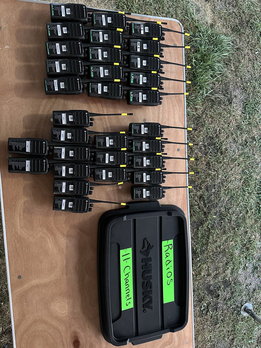 TheFieldService's tweet photo. It’s that time of the year? First radio check - you there @USACupRadioOps @usacupsoccer ? We are ready! #usacup2023 @markgamm @swhuggins https://t.co/AEuO9twTNn