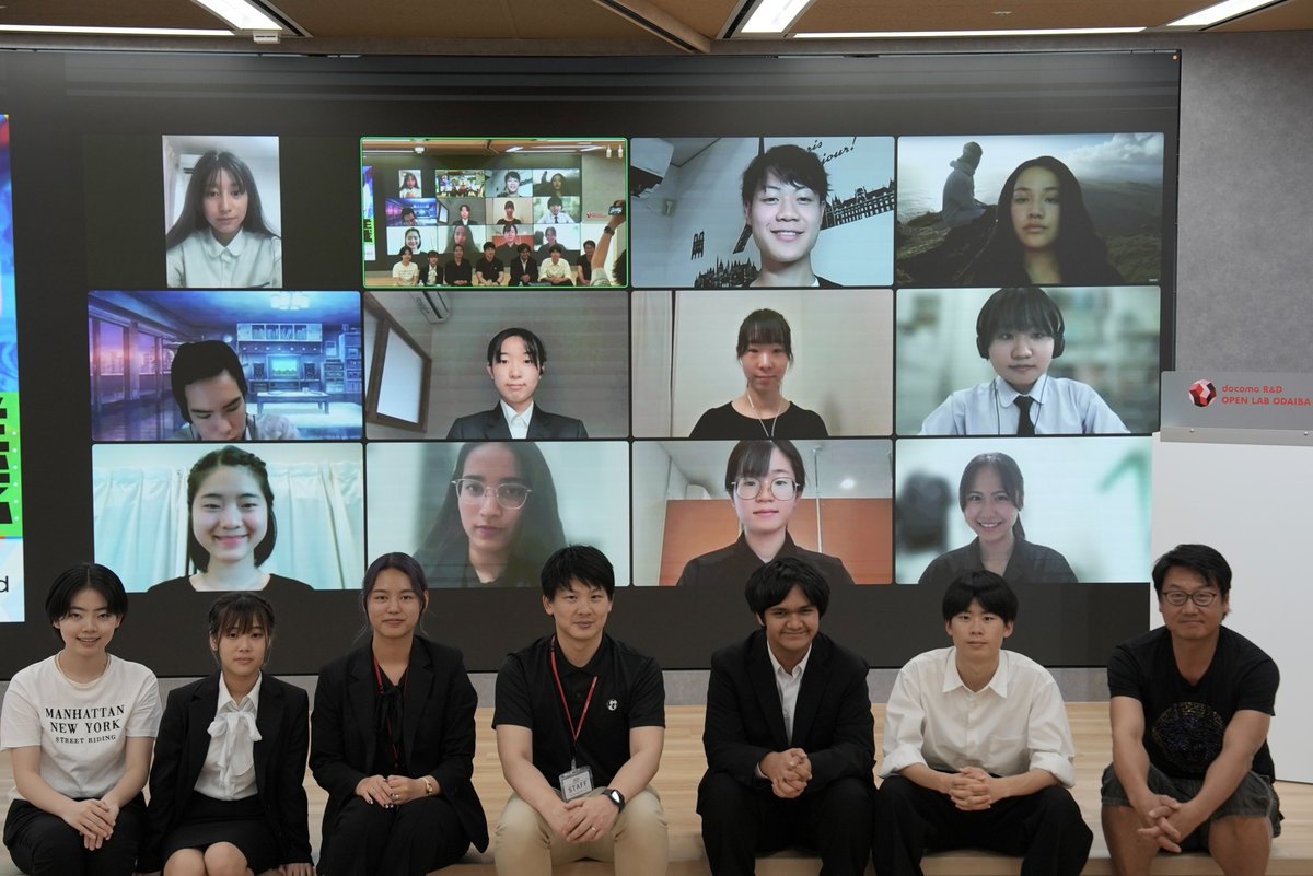 unpacked_inc's tweet photo. 7月9日(日)、docomo R&amp;D OPEN LAB ODAIBAにて、NTTドコモ × Unpacked みらい会議を開催いたしました。    

🔽詳細はこちらから 
https://t.co/KNprXlcQcN https://t.co/lK2LO3ie7O
