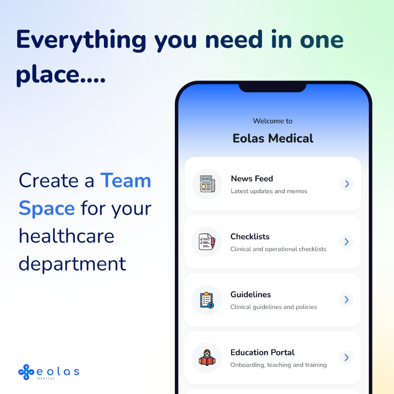 EolasMedical's tweet photo. Attention all healthcare professions!! :)

...introducing the new Eolas Medical app... access 1000's of national guidelines all in one place!

as well as much more, guidelines, education, medication guides, calculators, and personal file storage, download the free app now! :)