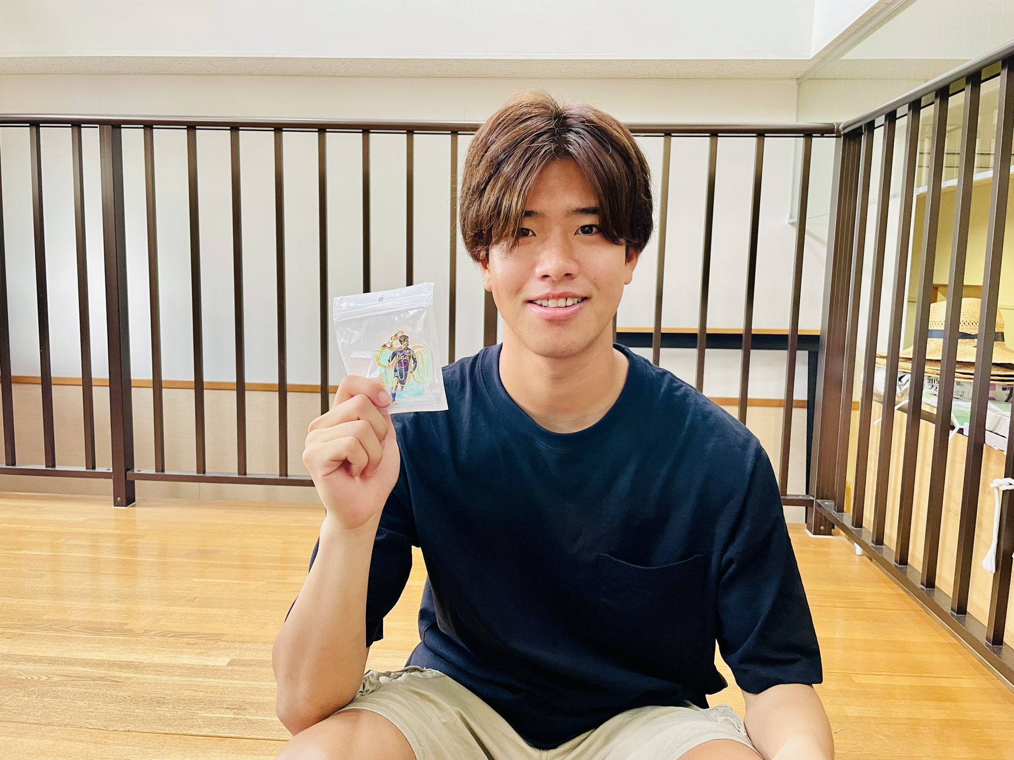 ヴァンフォーレ甲府　宮崎純真選手　グッズ 長谷川元希選手、宮崎純真選手J通算100試合出場記念グッズ販売