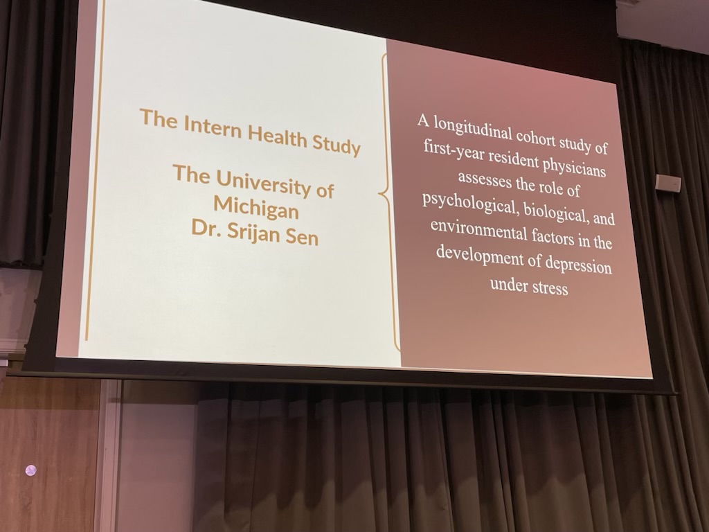 Dr. @meekslisa in her final talk about the newest paper from @InternHealth and @DocsWith labs. Find the work in @JAMANetworkOpen at: jamanetwork.com/journals/jaman… Authors: @KarinaP_Lima @Srijan_SenMDPhD @DrJRMarcelin @LydiaSmeltz @katieetross