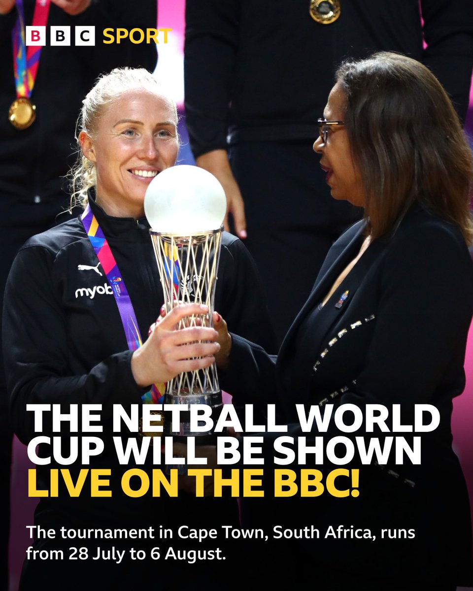 Fantastic News For Netball Fans!!! #bbc