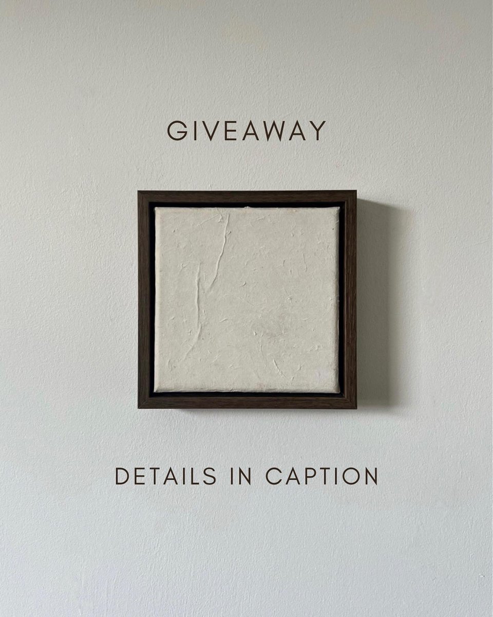 claretumiltyart's tweet photo. GIVEAWAY! Winner announced tomorrow. Still time to enter https://t.co/VndzYiGra0

#giveaway #artgiveaway #art #abstractart #wabisabi #homedecor #interiors #artist #ukart #irishartist #homestyling #Competition https://t.co/KP6aTV3lMA