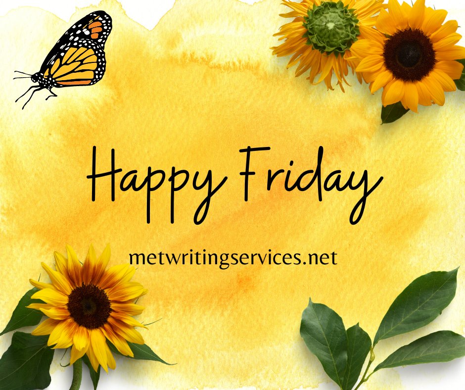MetWriting's tweet image. You made ... WE MADE! It's FINALLY Friday! #TGIF  &amp;amp; #HappyWeekend Twitter Friends!