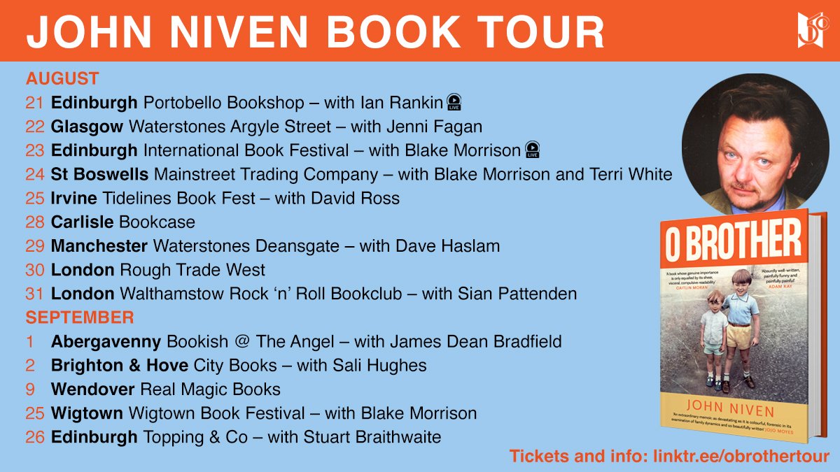 Canongate on Twitter "MAJOR tour news! Join John Niven