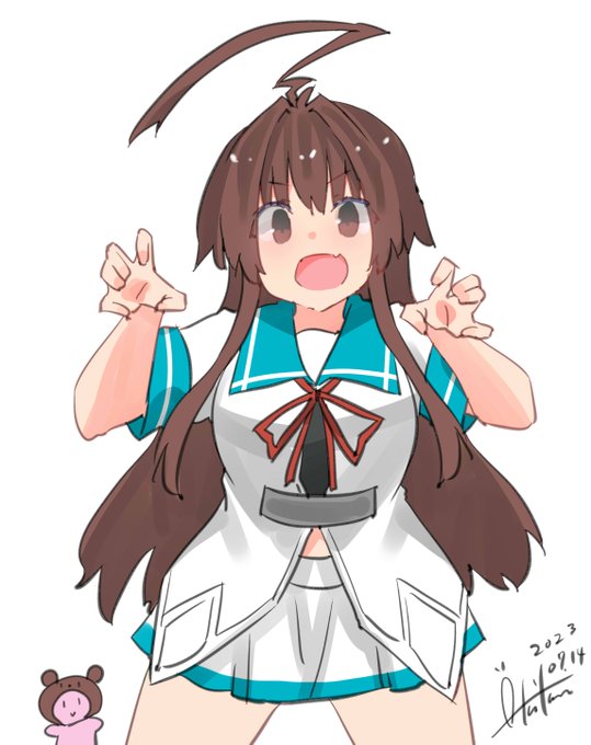 「kuma (kancolle) 1girl」Fan Art(Latest)